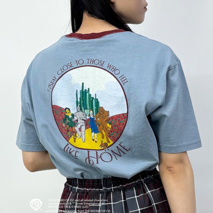 OZ リンガーバックプリントTシャツ | NICOLE | 詳細画像1 