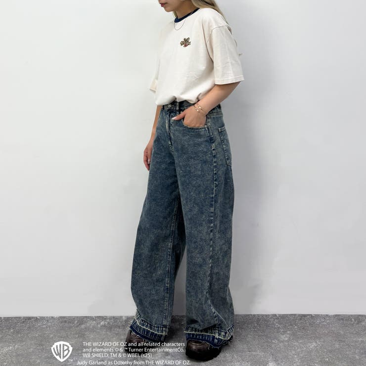 OZ リンガーバックプリントTシャツ | NICOLE | 詳細画像3 