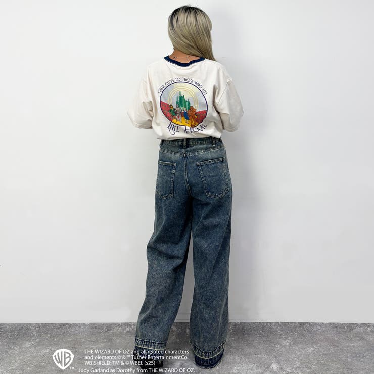 OZ リンガーバックプリントTシャツ | NICOLE | 詳細画像4 