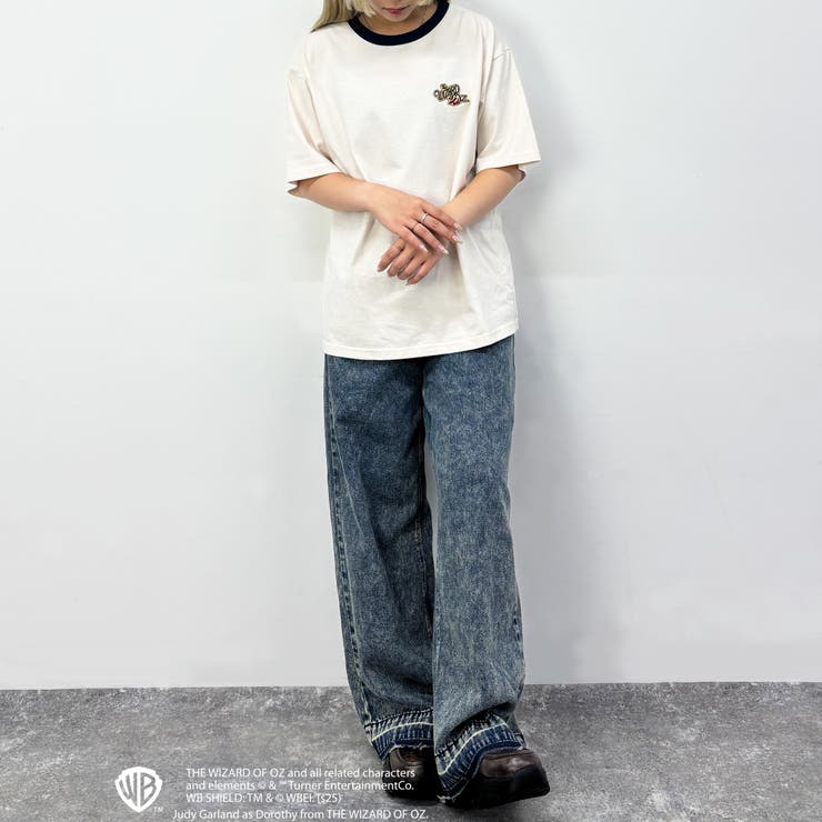 OZ リンガーバックプリントTシャツ | NICOLE | 詳細画像5 