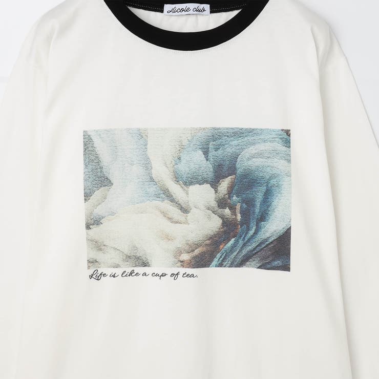 フォトプリントロングTシャツ | NICOLE | 詳細画像11 