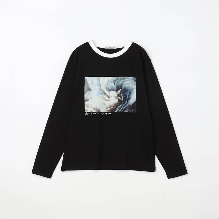 フォトプリントロングTシャツ | NICOLE | 詳細画像6 