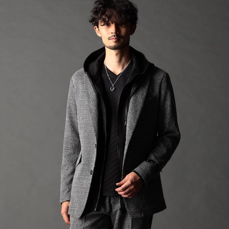 ツィードライクセットアップジャケット | NICOLE | 詳細画像7 