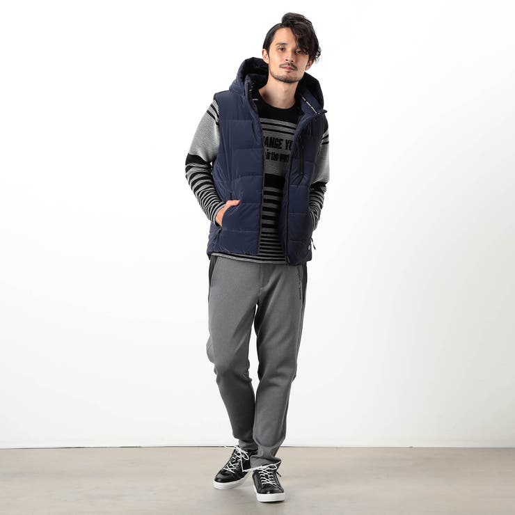 【NICOLE SPORTS】ロゴデザインパテッドベスト | NICOLE | 詳細画像3 