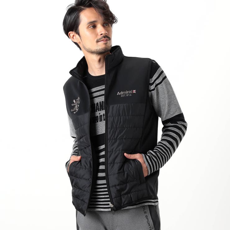 【NICOLE SPORTS】Admiral別注パテッドベスト | NICOLE | 詳細画像1 