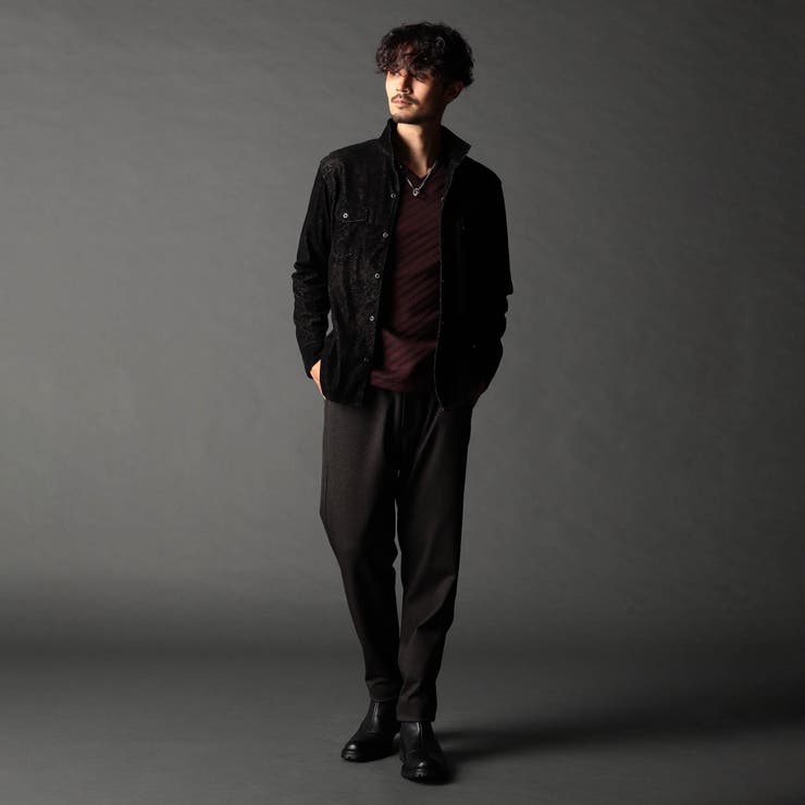 レーヨン混ヘビーポンチ イージーパンツ | NICOLE | 詳細画像2 