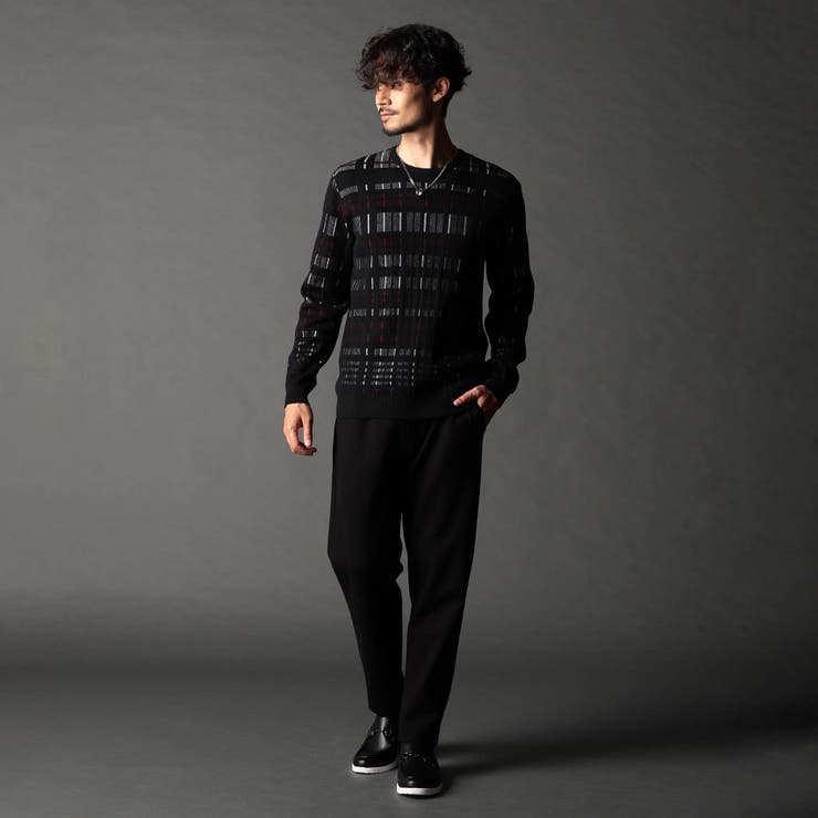 レーヨン混ヘビーポンチ イージーパンツ | NICOLE | 詳細画像3 