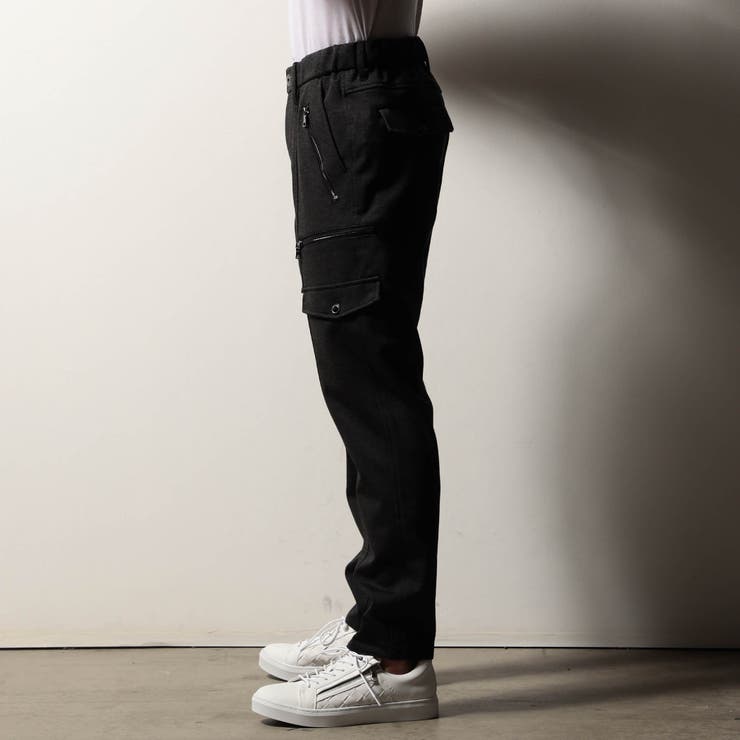 【RIELABO】ボンディング デザインカーゴパンツ | NICOLE | 詳細画像5 