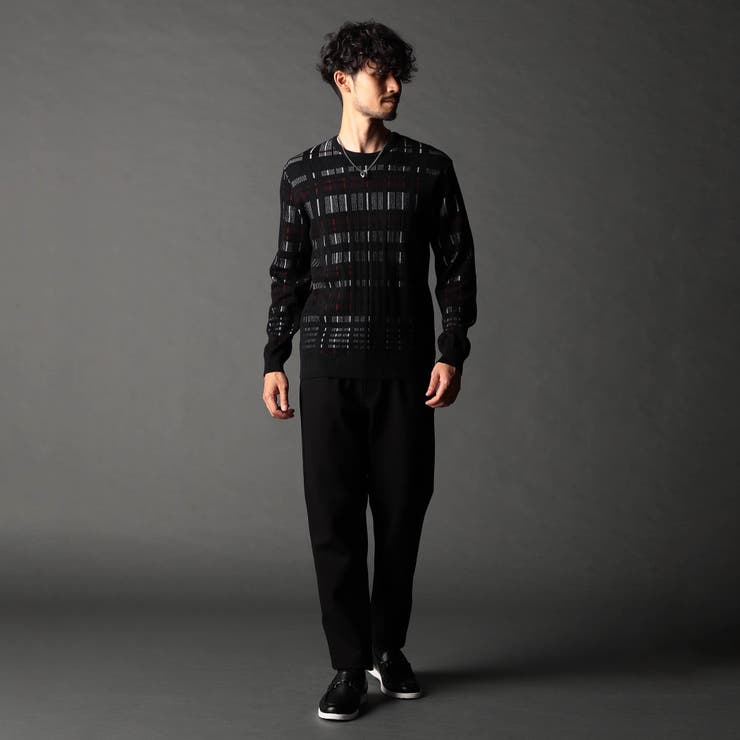 転換裏ボーダーニット | NICOLE | 詳細画像3 