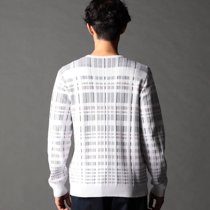 転換裏ボーダーニット | NICOLE | 詳細画像7 