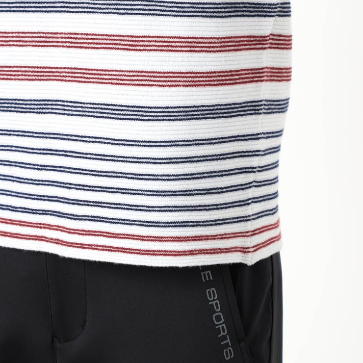 【NICOLE SPORTS】ロゴタックジャカードボーダーニット | NICOLE | 詳細画像9 