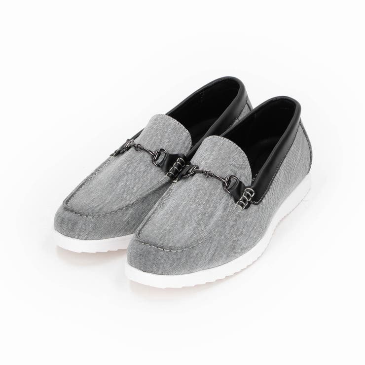 09ホワイト | ビットローファースニーカー | NICOLE