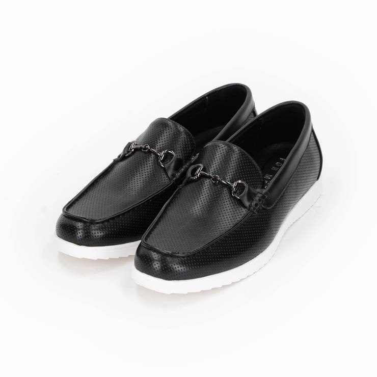 49ブラック | ビットローファースニーカー | NICOLE