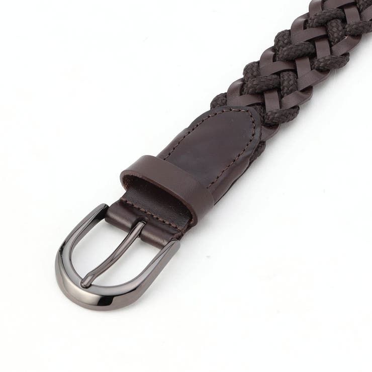 17ダークブラウン | メッシュベルト | NICOLE