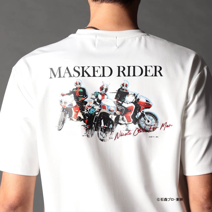 仮面ライダー コラボTシャツ[品番：NICW0006900]｜NICOLE