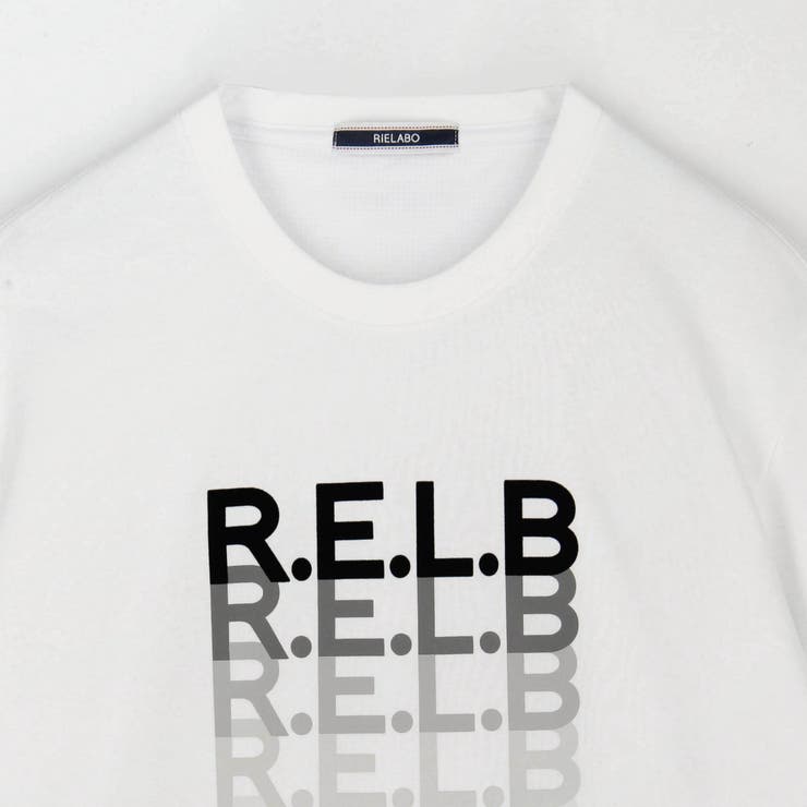 【RIELABO】グラデーションロゴプリント クルーネックTシャツ | NICOLE | 詳細画像10 