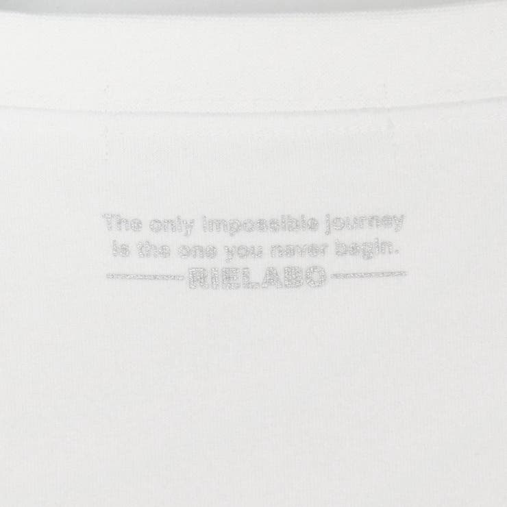 【RIELABO】グラデーションロゴプリント クルーネックTシャツ | NICOLE | 詳細画像14 