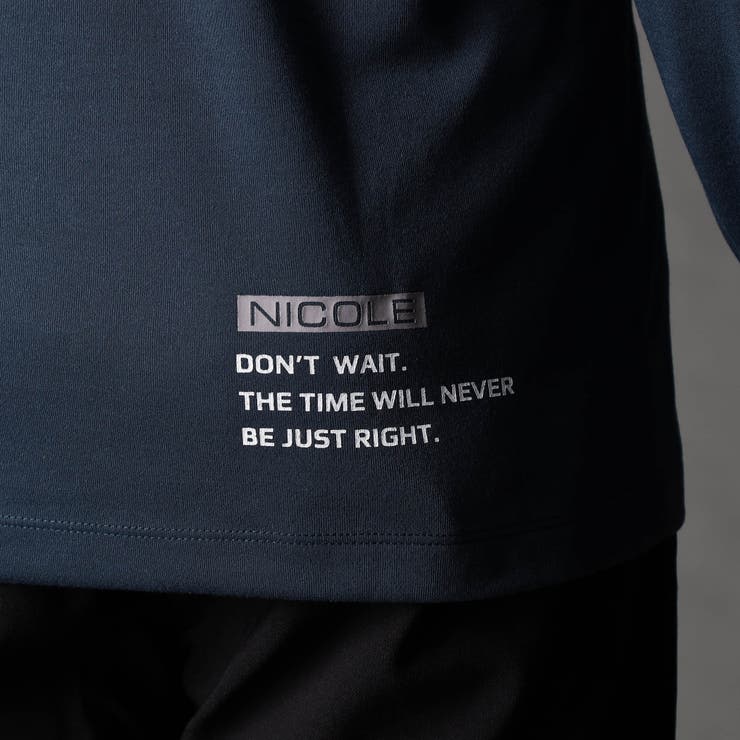 ロゴ刺繍長袖Tシャツ | NICOLE | 詳細画像11 