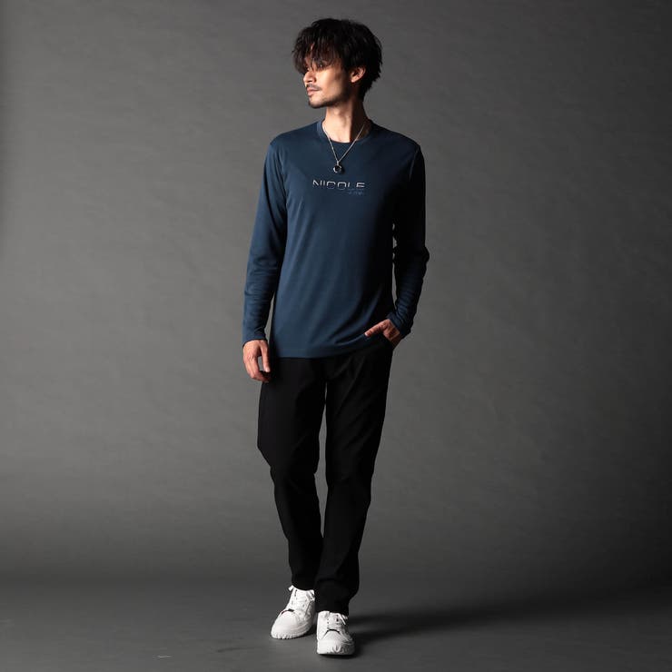 ロゴ刺繍長袖Tシャツ[品番：NICW0006971]｜NICOLE（ニコル）の