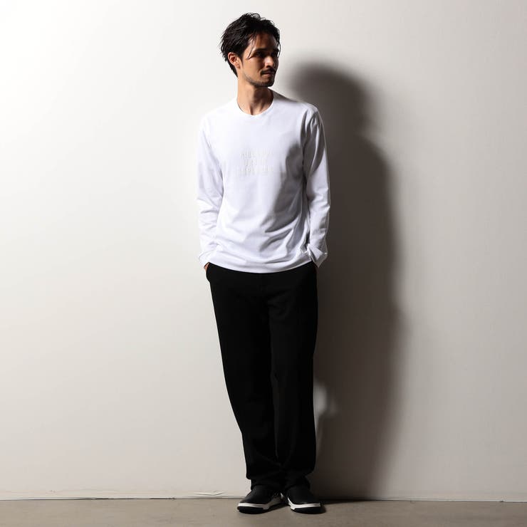 【RIELABO】ジェルロゴプリント クルーネックTシャツ | NICOLE | 詳細画像2 