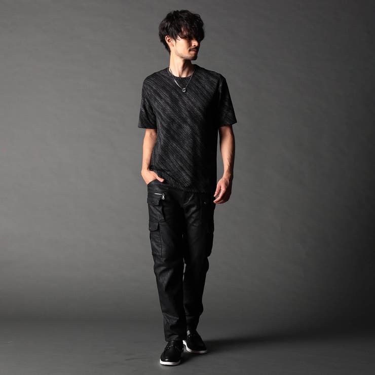 【25年モデル EC限定再販売】ゼブラ柄スプレー風ぼかしプリントTシャツ | NICOLE | 詳細画像3 