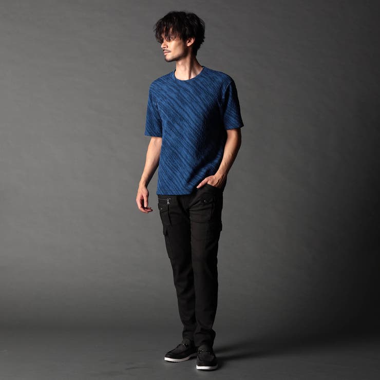 【25年モデル EC限定再販売】ゼブラ柄スプレー風ぼかしプリントTシャツ | NICOLE | 詳細画像4 