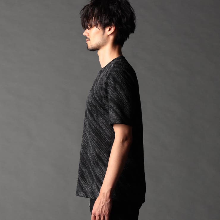 【25年モデル EC限定再販売】ゼブラ柄スプレー風ぼかしプリントTシャツ | NICOLE | 詳細画像5 