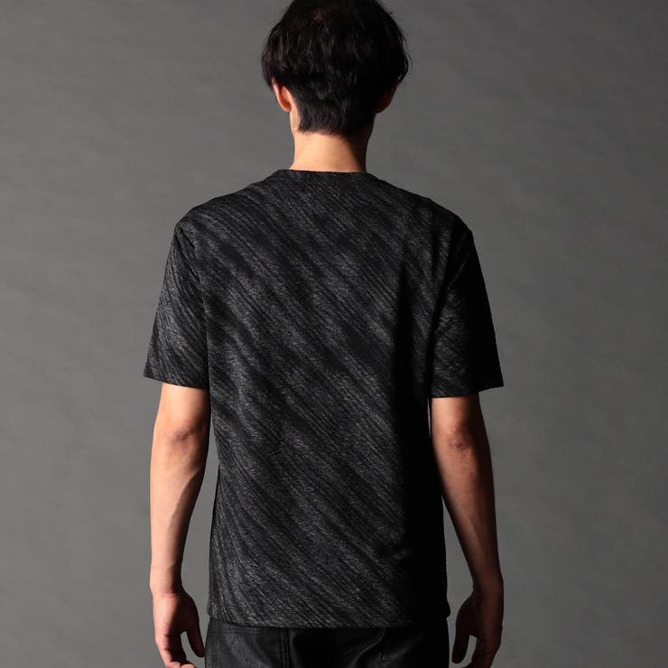 【25年モデル EC限定再販売】ゼブラ柄スプレー風ぼかしプリントTシャツ | NICOLE | 詳細画像6 