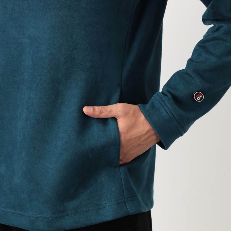 【NICOLE SPORTS】スウェード調ハーフジッププルオーバー | NICOLE | 詳細画像10 