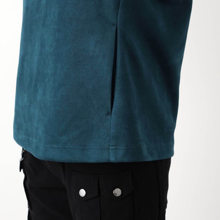 【NICOLE SPORTS】スウェード調ハーフジッププルオーバー | NICOLE | 詳細画像11 