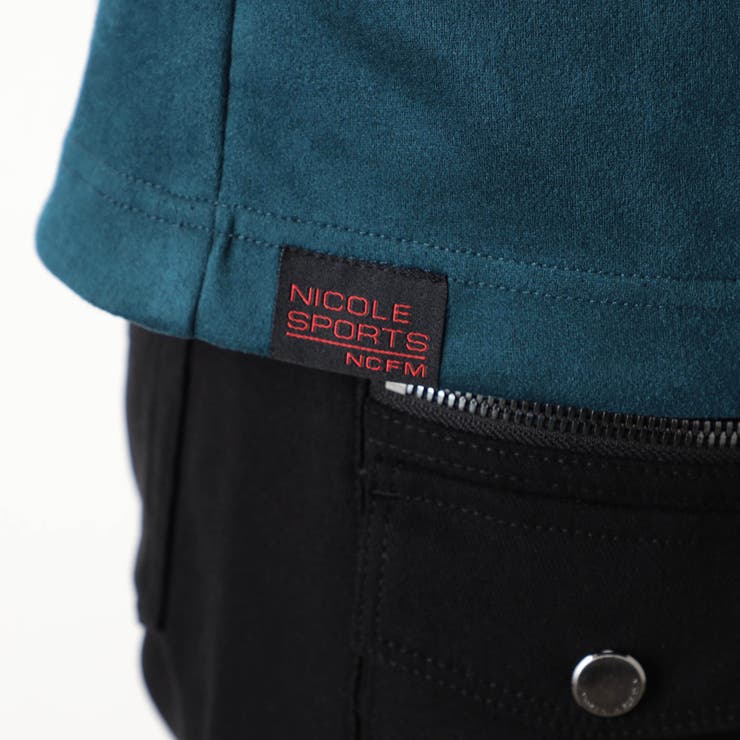 【NICOLE SPORTS】スウェード調ハーフジッププルオーバー | NICOLE | 詳細画像12 