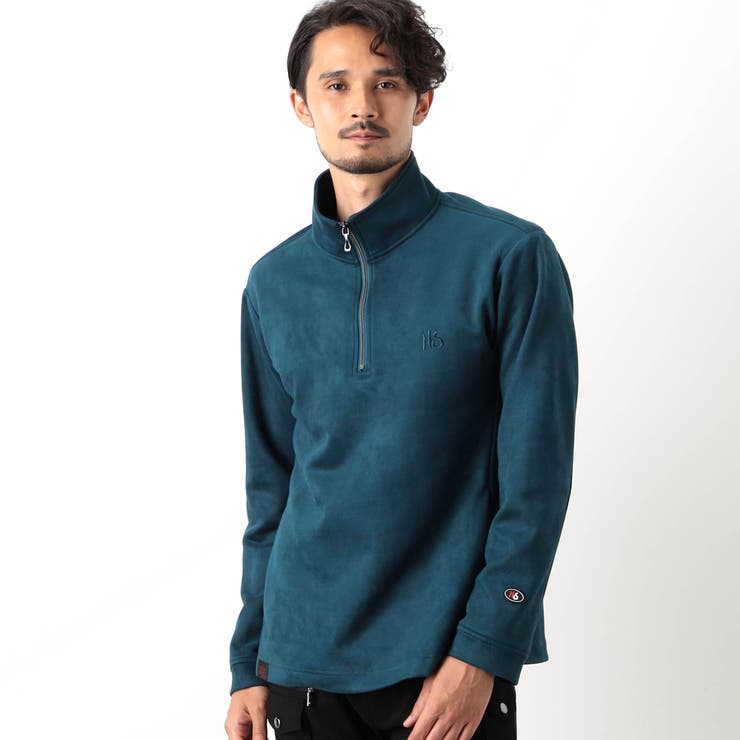 【NICOLE SPORTS】スウェード調ハーフジッププルオーバー | NICOLE | 詳細画像19 