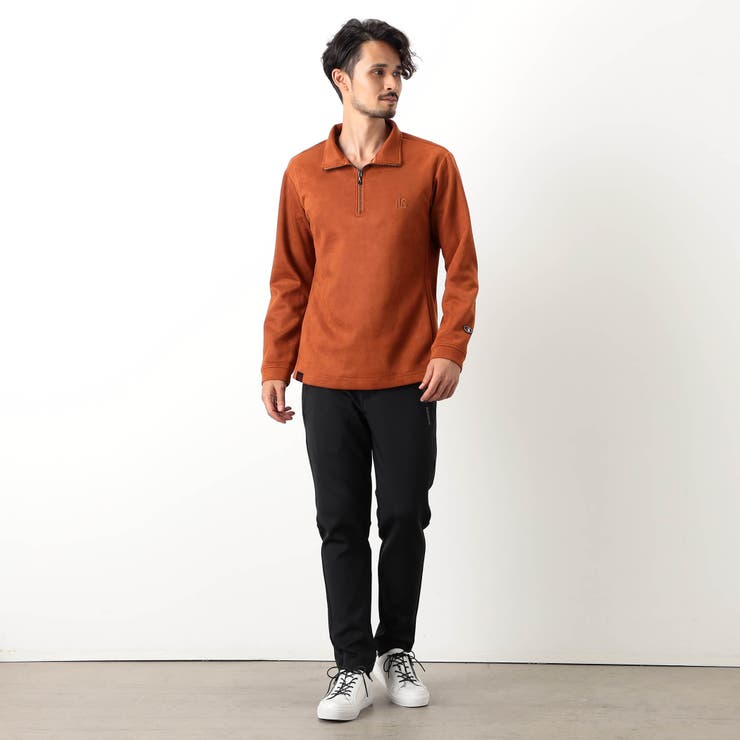 【NICOLE SPORTS】スウェード調ハーフジッププルオーバー | NICOLE | 詳細画像2 