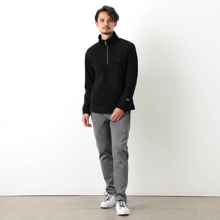 【NICOLE SPORTS】スウェード調ハーフジッププルオーバー | NICOLE | 詳細画像4 