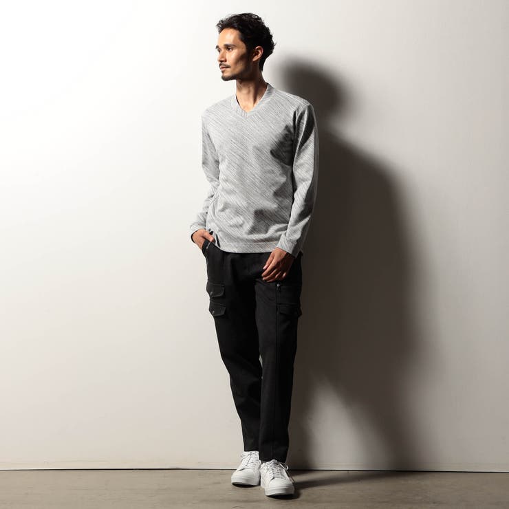 【RIELABO】アラカルトパターン ドレスＶネックカットソー | NICOLE | 詳細画像2 