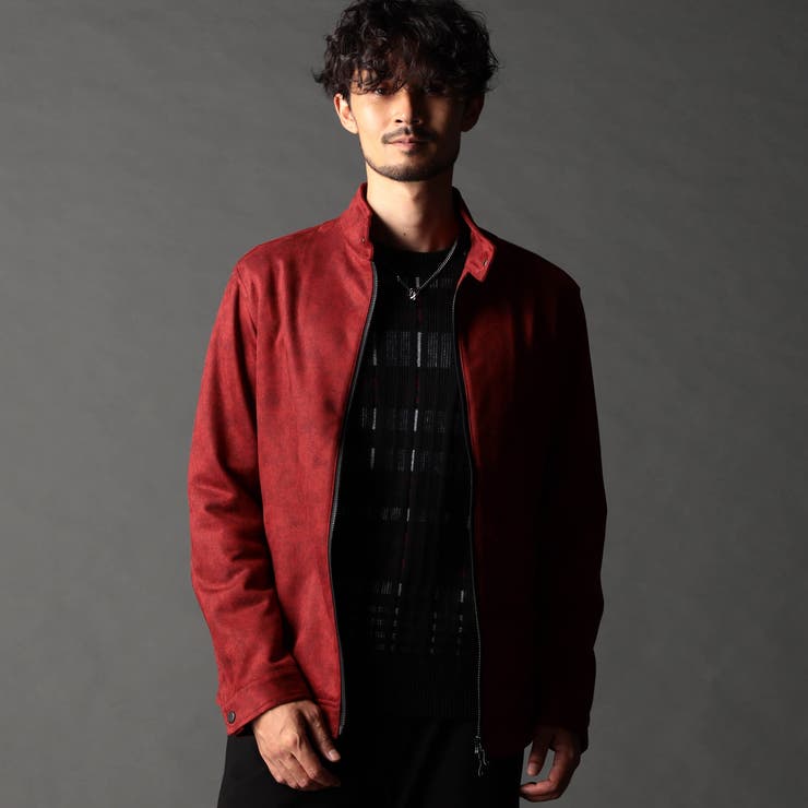 16レンガ | ポンチスウェードスタンドブルゾン | NICOLE