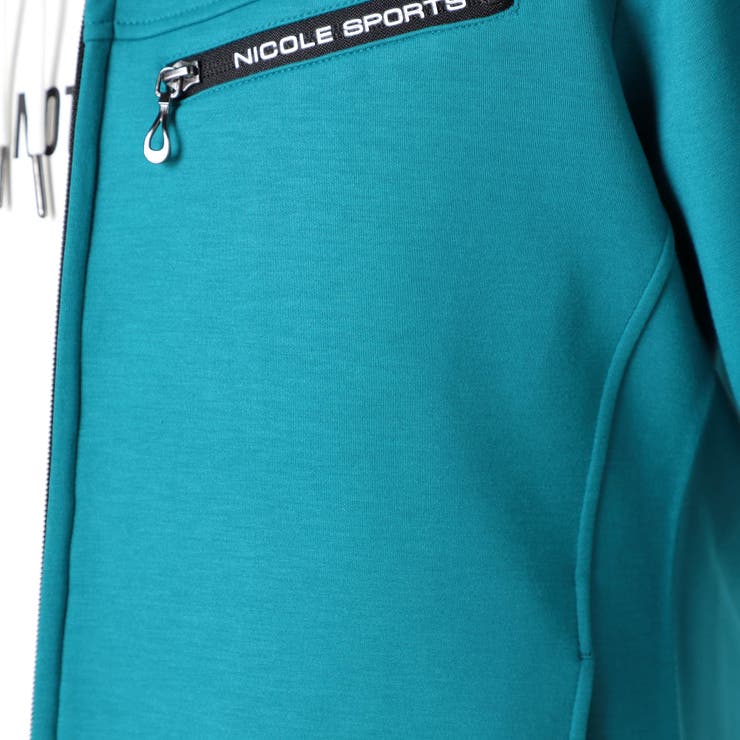 【NICOLE SPORTS】ダンボールニットスタンドブルゾン | NICOLE | 詳細画像18 