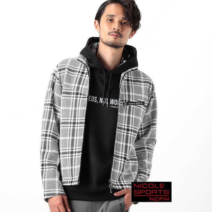 91その他2 | 【NICOLE SPORTS】ダンボールニットスタンドブルゾン | NICOLE