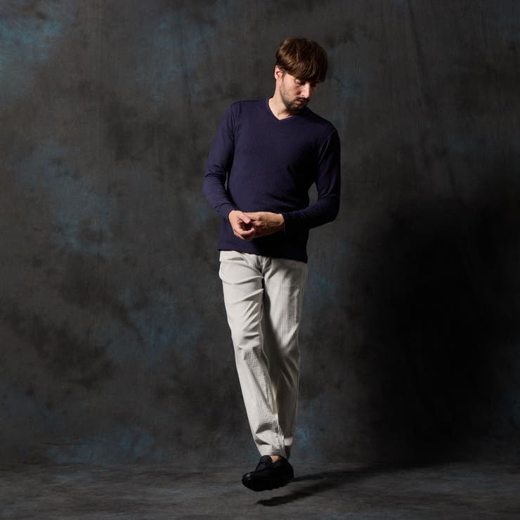 ガムストレッチジャカードパンツ | NICOLE | 詳細画像2 