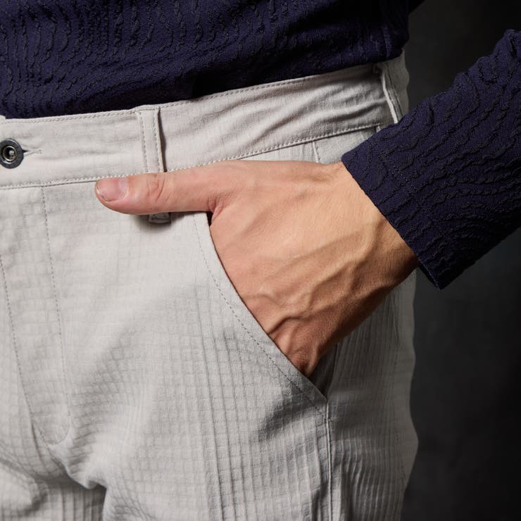 ガムストレッチジャカードパンツ | NICOLE | 詳細画像7 