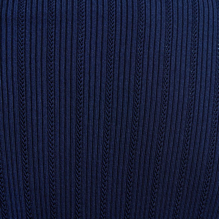 プレーティングリブジャカードニットジップブルゾン | NICOLE | 詳細画像15 