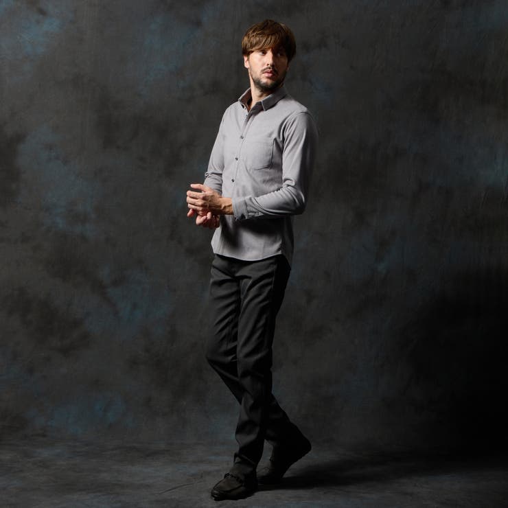 ウールライクショートレギュラーカラーシャツ | NICOLE | 詳細画像13 