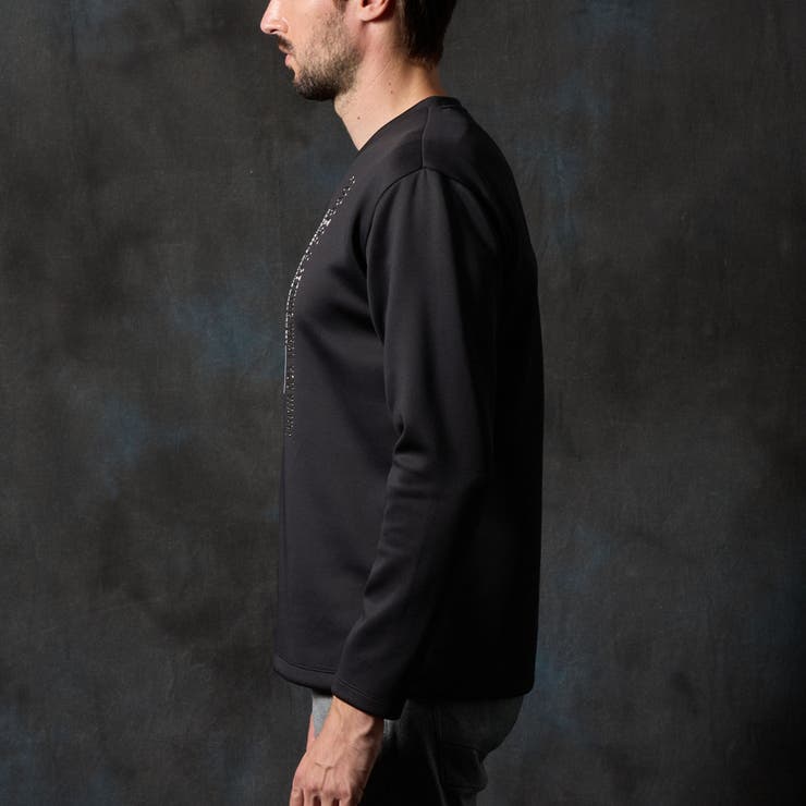 ジェルプリントVネック長袖プルオーバー | NICOLE | 詳細画像11 