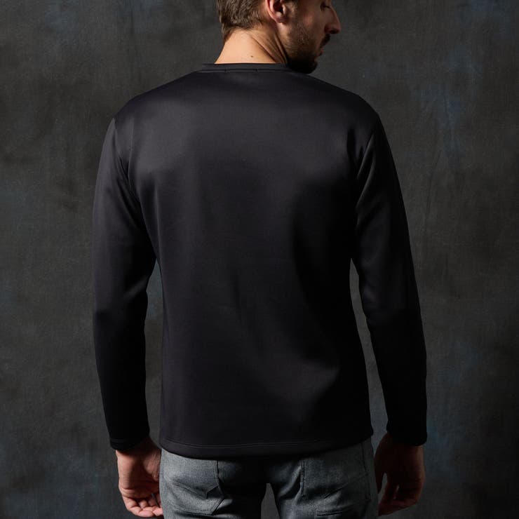 ジェルプリントVネック長袖プルオーバー | NICOLE | 詳細画像12 