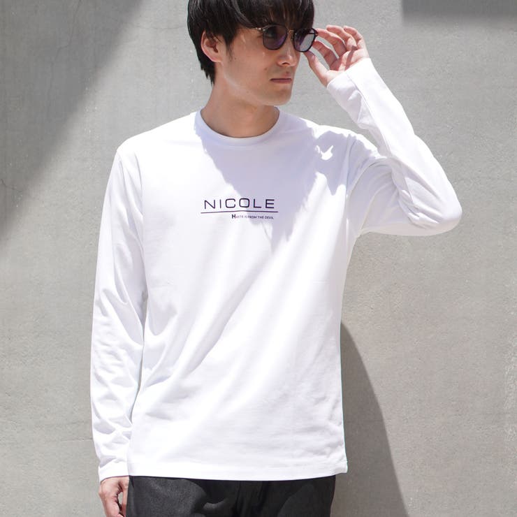 シルケットクルーネック長袖Ｔシャツ | NICOLE | 詳細画像14 