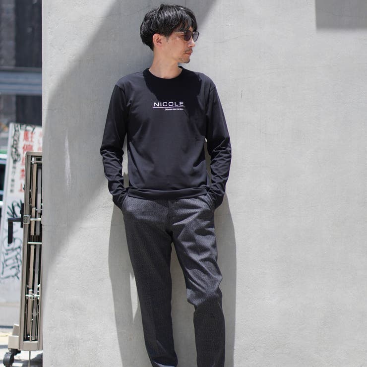 シルケットクルーネック長袖Ｔシャツ | NICOLE | 詳細画像15 