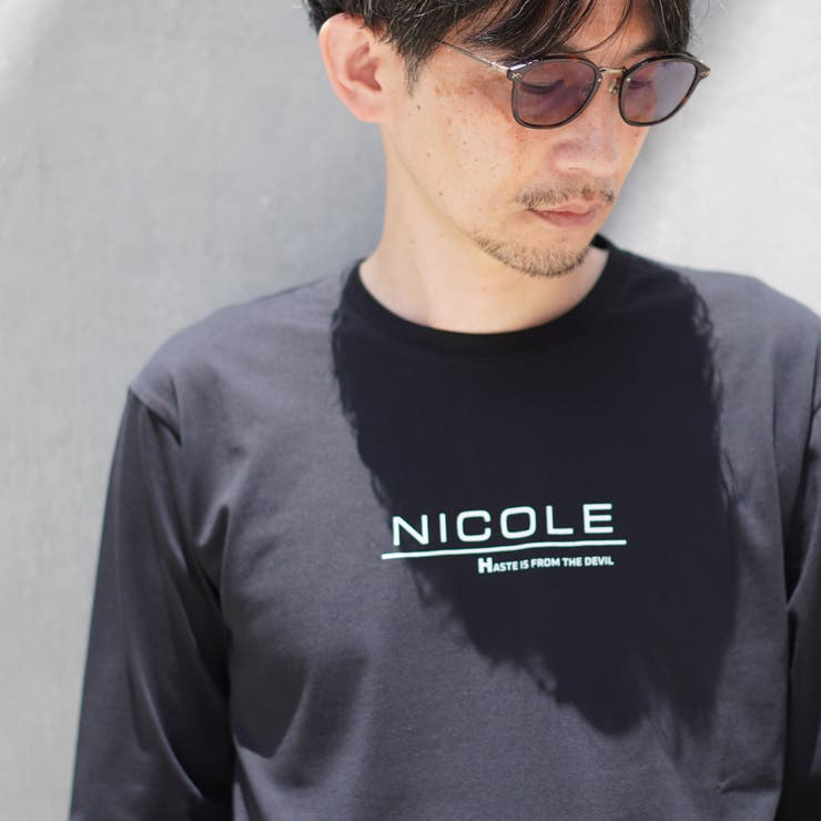 シルケットクルーネック長袖Ｔシャツ | NICOLE | 詳細画像16 