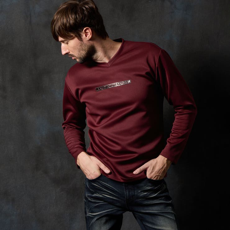 【WEB限定】メタルジェルプリントVネックプルオーバー | NICOLE | 詳細画像15 