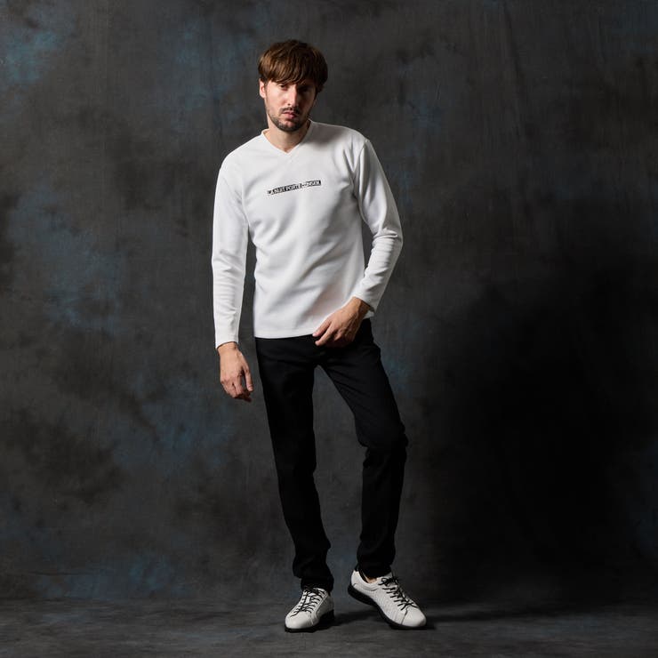 【WEB限定】メタルジェルプリントVネックプルオーバー | NICOLE | 詳細画像3 