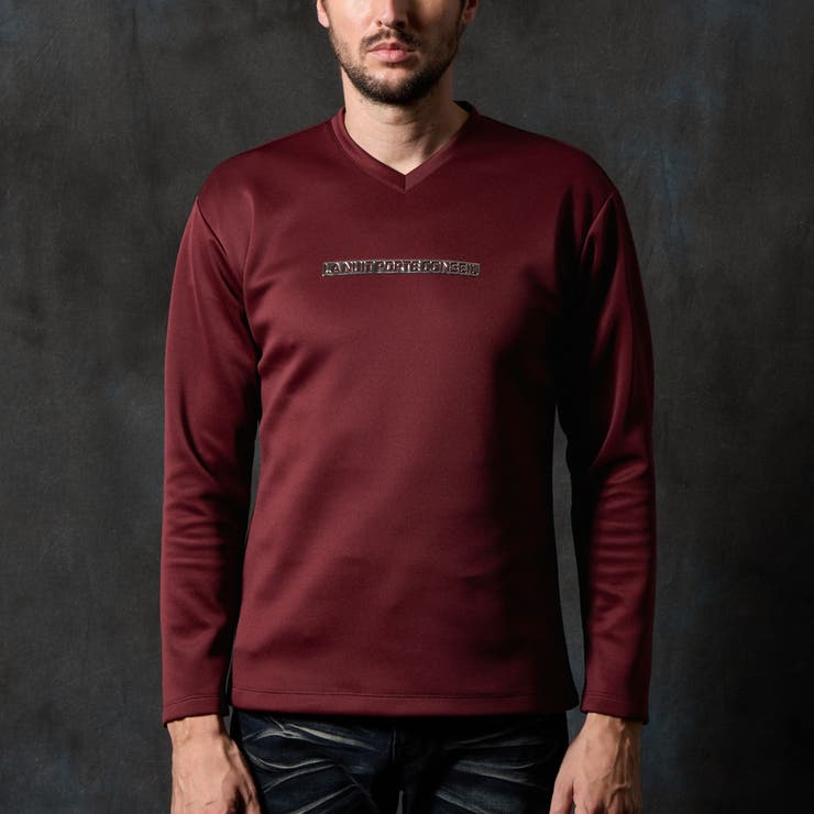 【WEB限定】メタルジェルプリントVネックプルオーバー | NICOLE | 詳細画像6 